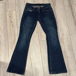 Levi's Dark Blue too super low Bootcut Jeans